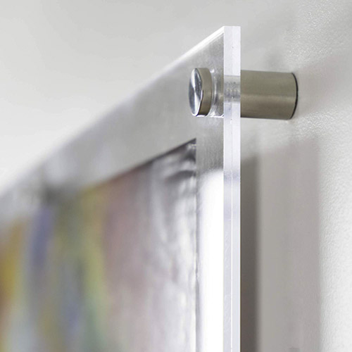 wall mounted poster holder